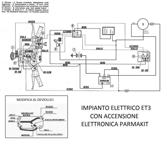 Regolatore di tensione RMS 3 collegamenti 12V/20A persenza batteria  adatto anche per Vespa V50/PV/ET3 (dopo conversione)