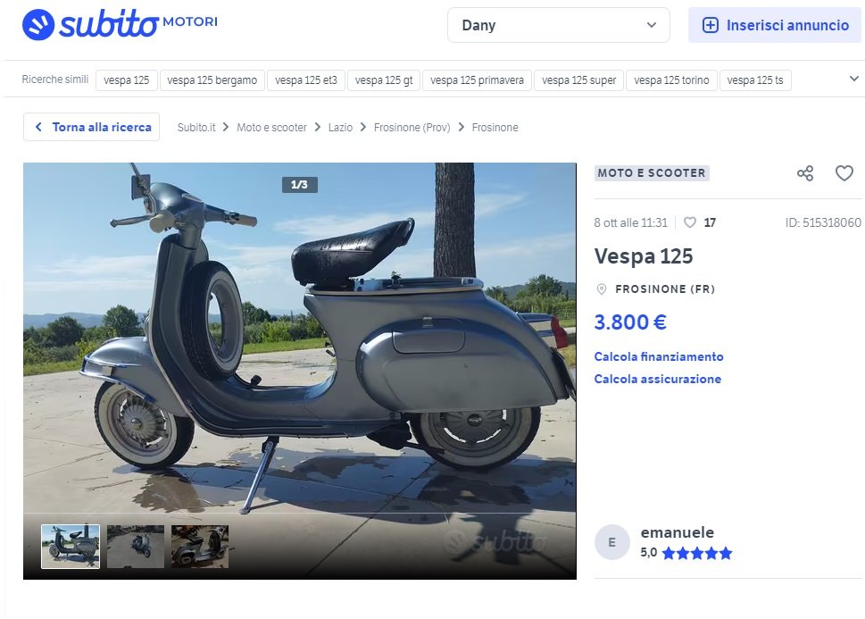 Scelta sella sportiva vespa 50 - Telaio Assetti e Regolazioni -  il  forum